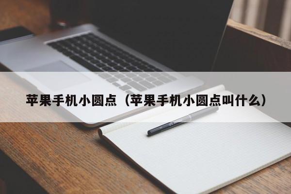 苹果手机小圆点(苹果手机小圆点叫什么)